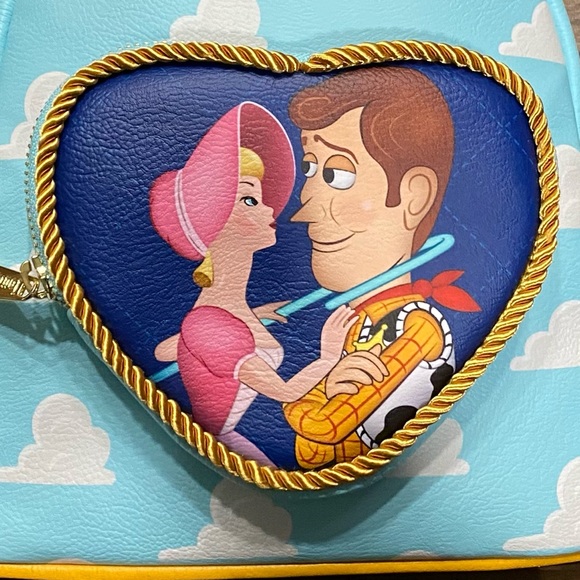 Woody and Bo Pee Loungefly mini backpack - Picture 6 of 6